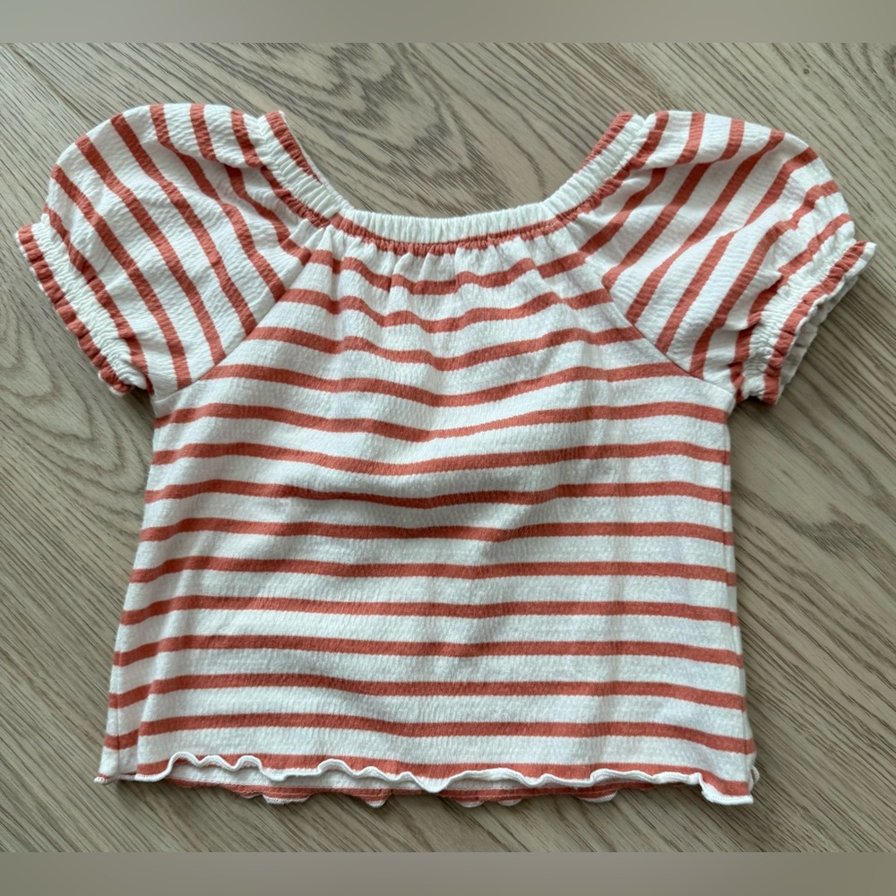 Cat & Jack Toddler Girl Striped Top